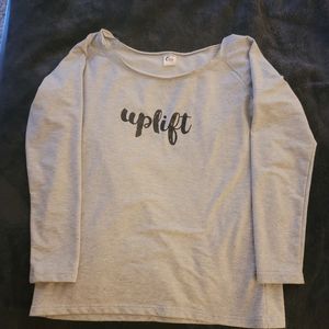 EUC ZYIA uplift Lightweight Sweatshirt- Med